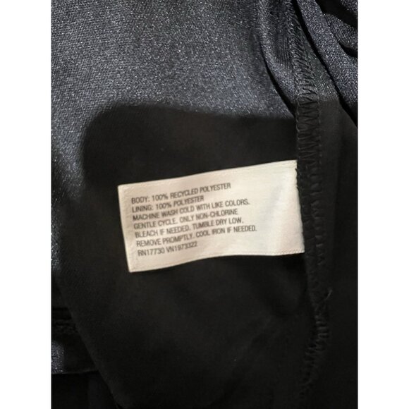 NWT ~ Wild Fable Spaghetti Strap High low Long Black Dress ~ Size Med - Picture 10 of 11